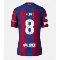 Echipament fotbal Barcelona Pedri Gonzalez #8 Tricou Acasa 2023-24 maneca scurta